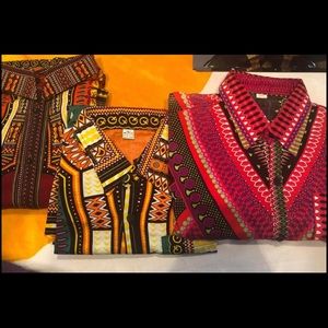 Authentic African Cloth Men’s Shirt